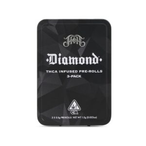 Apples & Bananas | Hybrid – Diamond THCA-Infused Pre-Rolls – 1.5GThree-Pack