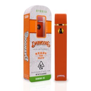 Dabwoods Disposable – Banana OG – 1 Gram