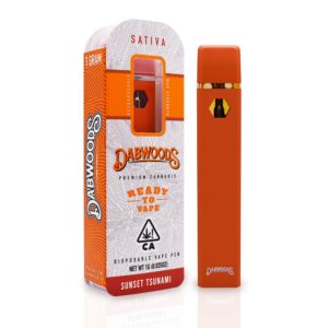 Dabwoods Disposable full gram vape – Sunset Tsunami