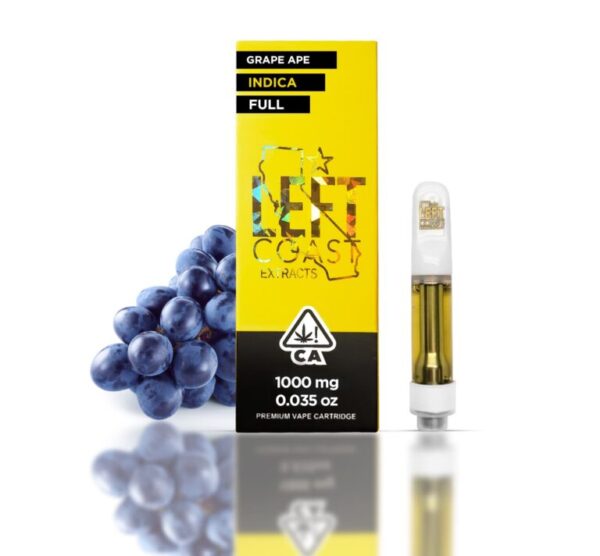 Grape ape left coast cartridge